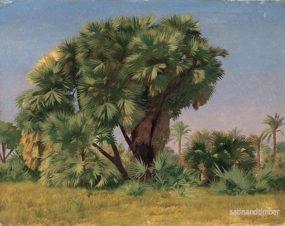 Reproduktion av målningen Studie av palmer - Jean-Léon Gérôme - Bild 2
