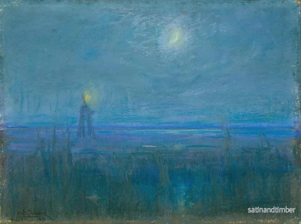 Reproduktion av målningen Marais du New Jersey - Henry Ossawa Tanner - Bild 2