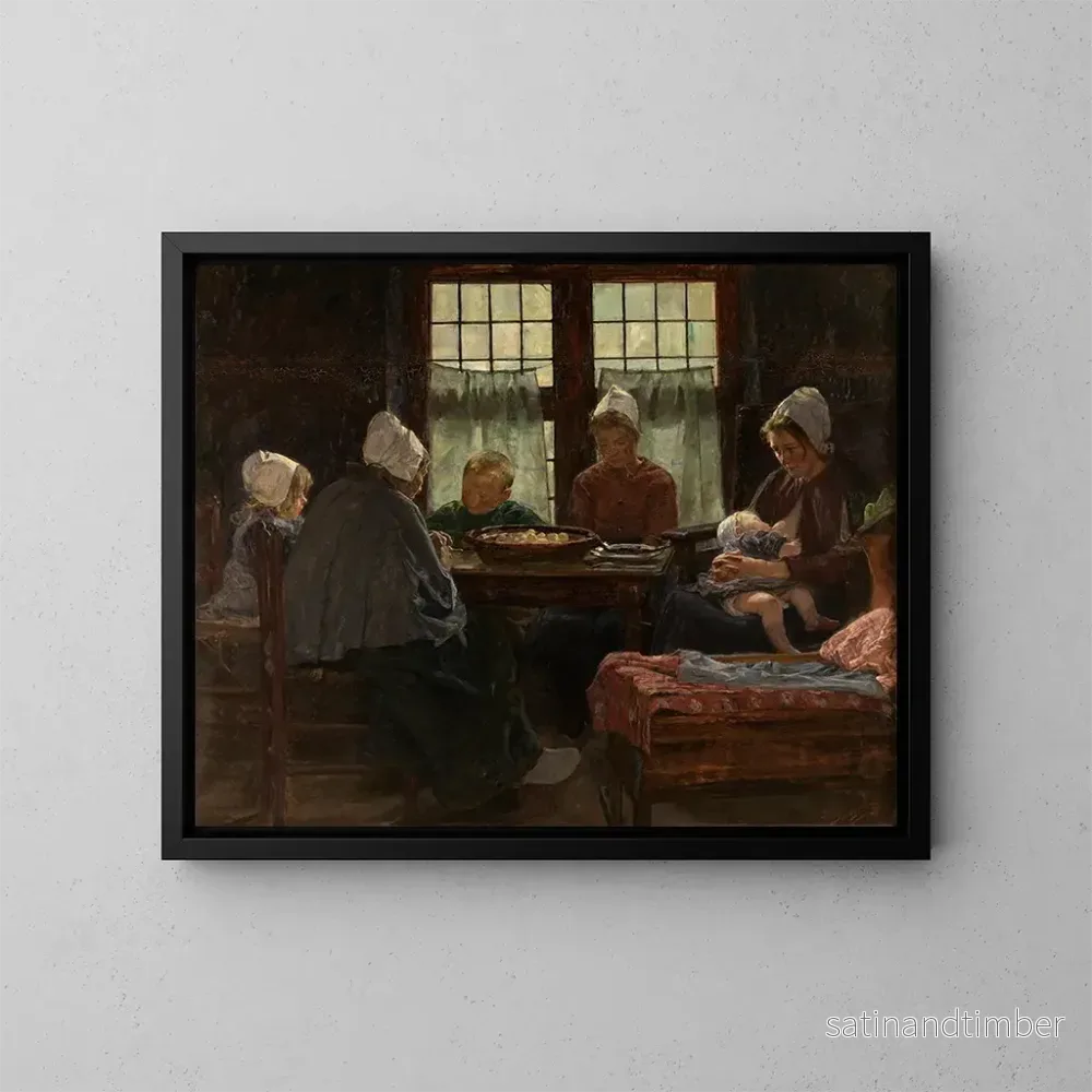 Reproduktion av målningen Barnen av havet - Jan Hendrik Luyten