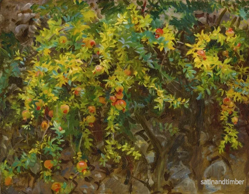 Reproduktion av målningen Grenades à Majorque - John Singer Sargent - Bild 2