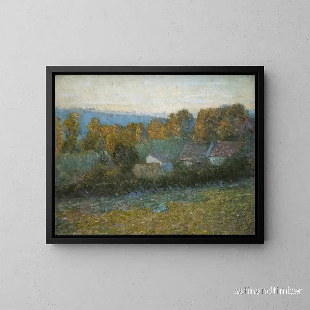 Reproduktion av målningen Eftermiddag i höst i Giverny - Lilla Cabot Perry