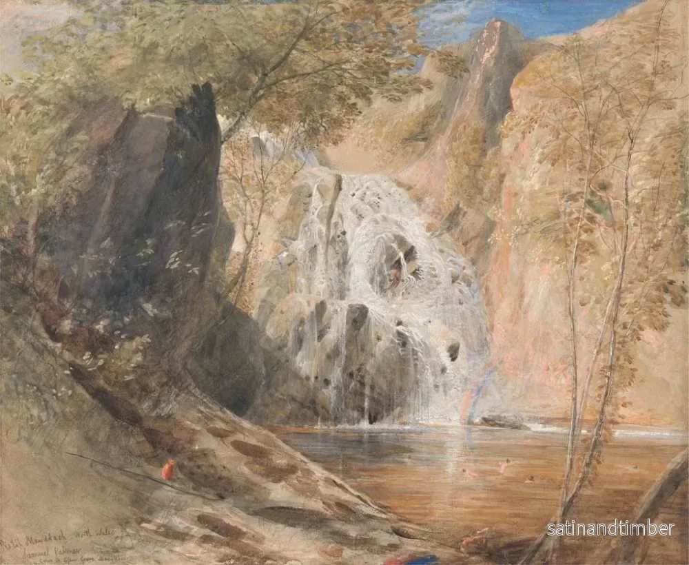 Reproduktion av målningen Pistil Mawddach, Nordwales - Samuel Palmer - Bild 2