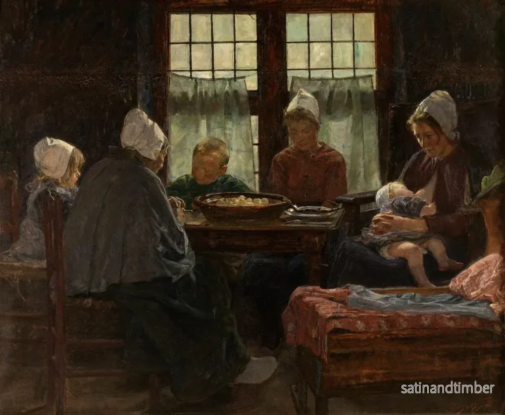Reproduktion av målningen Barnen av havet - Jan Hendrik Luyten - Bild 2