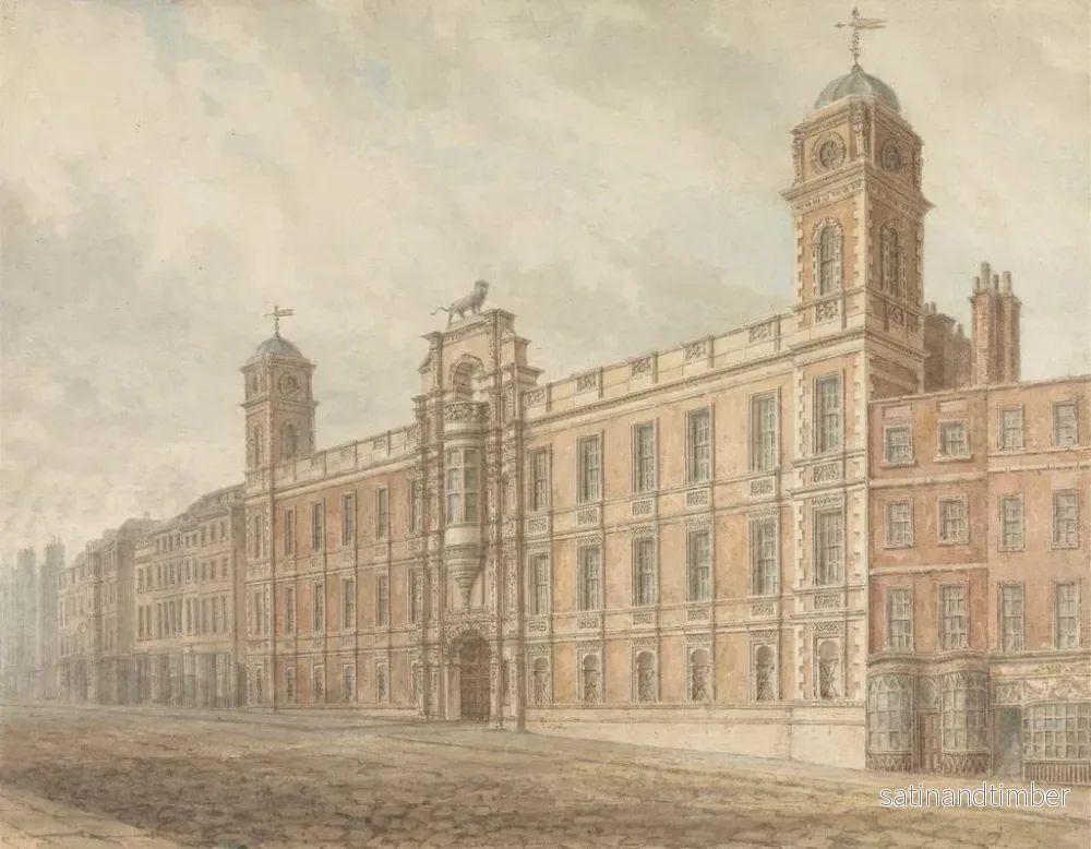 Reproduktion av målningen av Northumberland-huset, Charing Cross, London - John Chessell Buckler - Bild 2