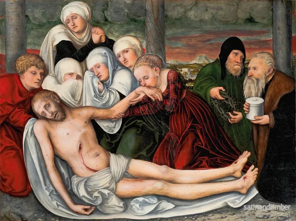 Reproduktion av målningen La Lamentation - Lucas Cranach den Äldre - Bild 2
