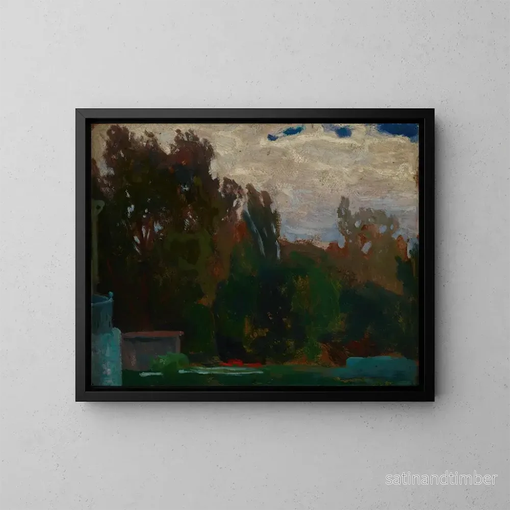 Reproduktion av målningen Parc à Kiev - Jan Stanisławski