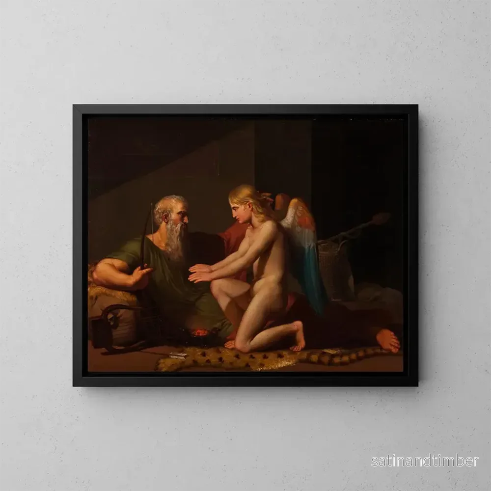 Reproduktion av målningen Cupid mottagen av Anacréon – C.F. Hyer Reproduktion av målningen Cupid mottagen av Anacréon – C.F. Hyer