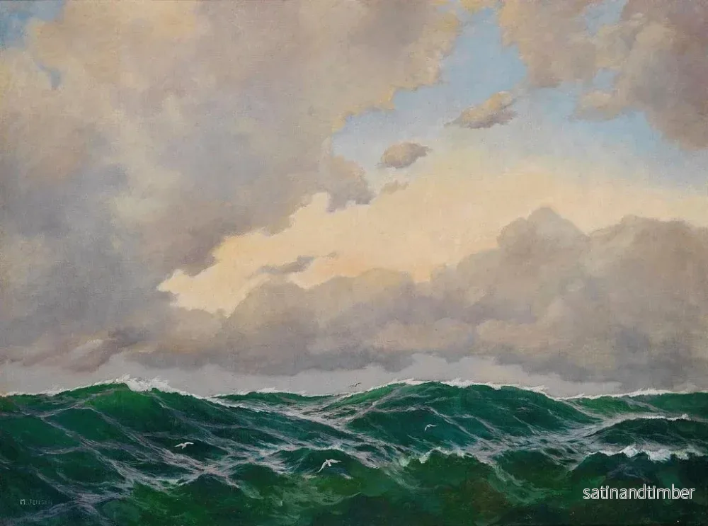 Reproduktion av målningen Marine - Max Jensen - Bild 2