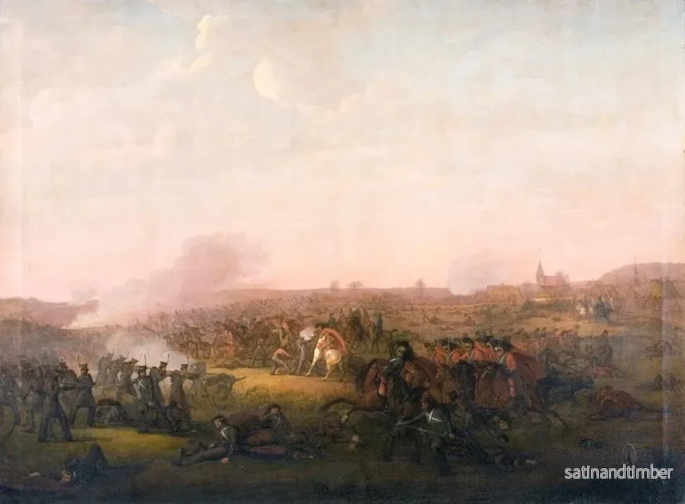 Reproduktion av målningen Bataille de Sehested - Jørgen Sonne - Bild 2