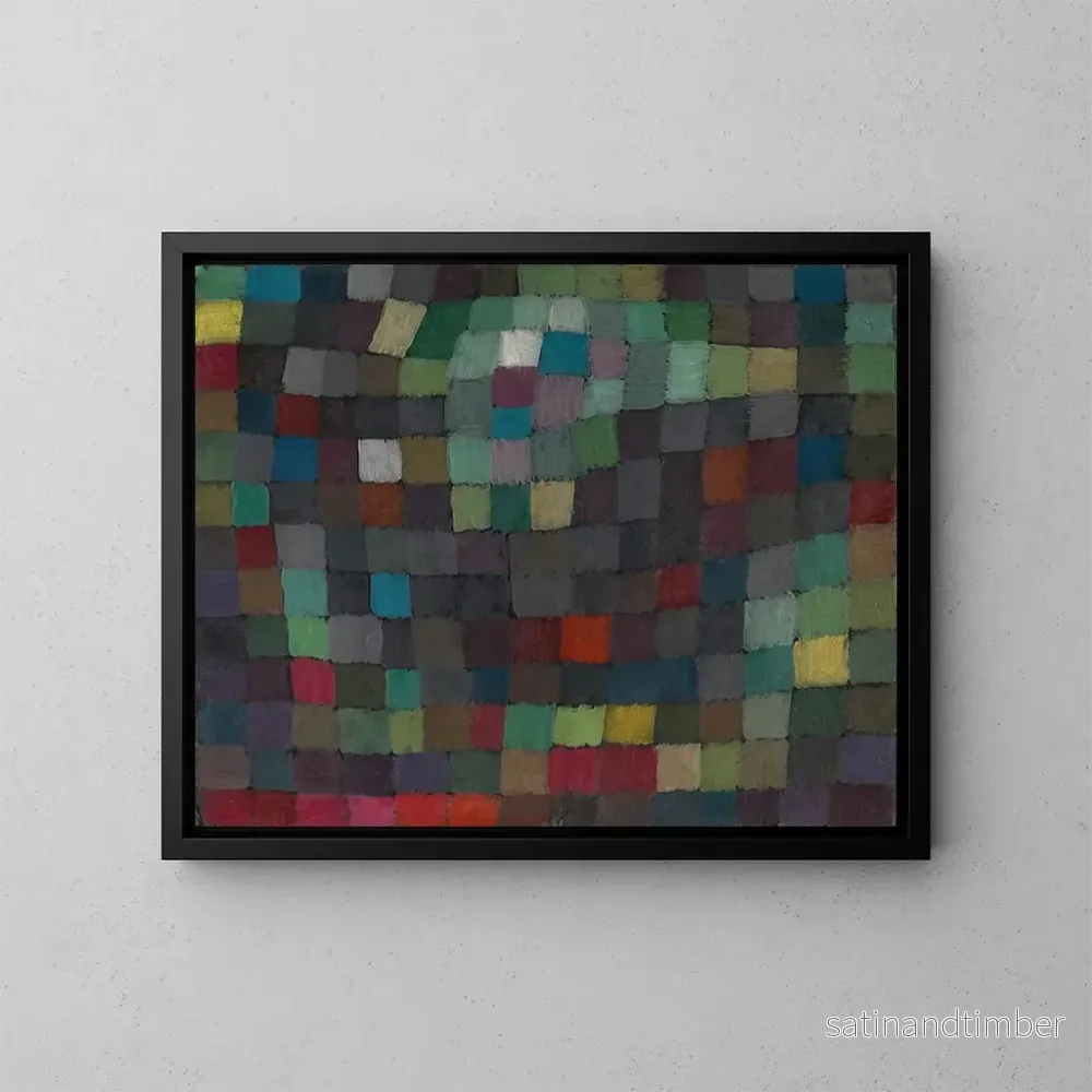 Reproduktion av målningen Bild av maj - Paul Klee