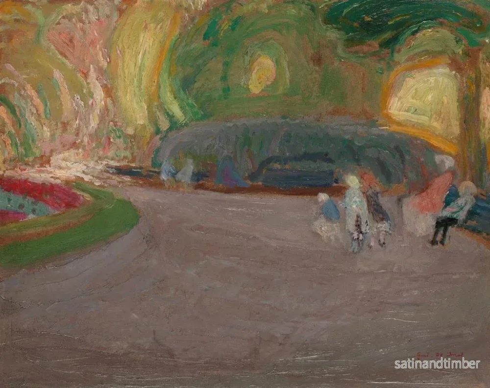 Reproduktion av målningen Vondelpark - Gustave De Smet - Bild 2