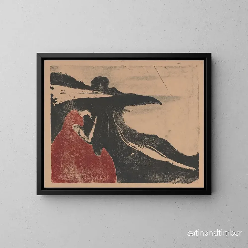 Reproduktion av målningen Melankoli II - Edvard Munch
