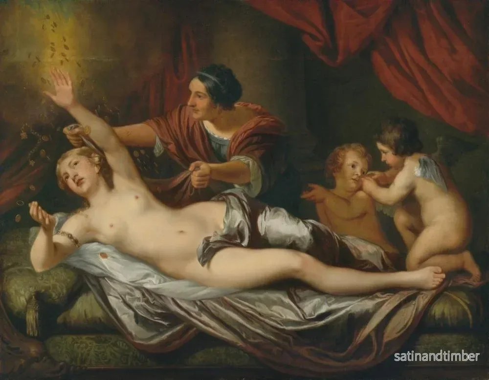 Reproduktion av målningen Danaë - Daniel Mijtens den Yngre - Bild 2