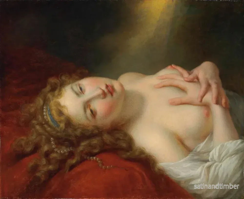 Reproduktion av målningen Dana - Jean-Baptiste Regnault - Bild 2