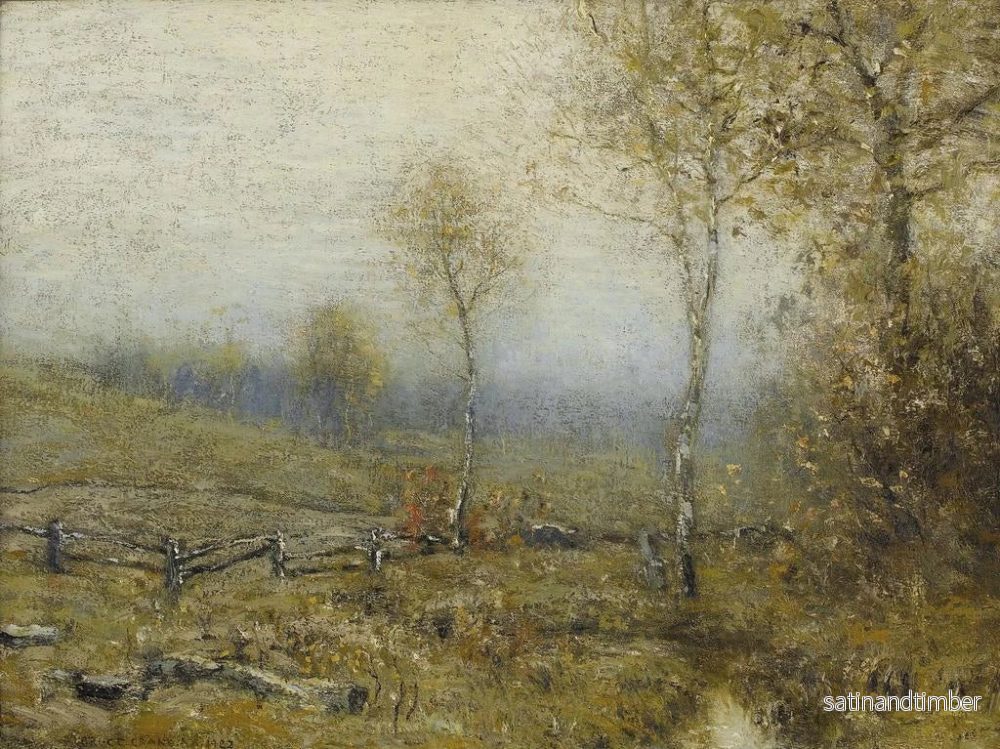 Reproduktion av målningen Landskapsbild av vintern - Bruce Crane - Bild 2