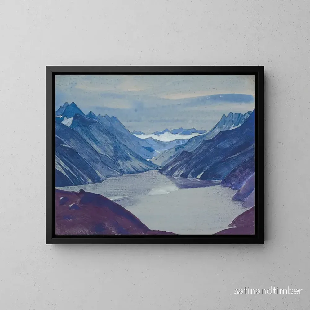 Reproduktion av målningen Lac Nag - Nicholas Roerich