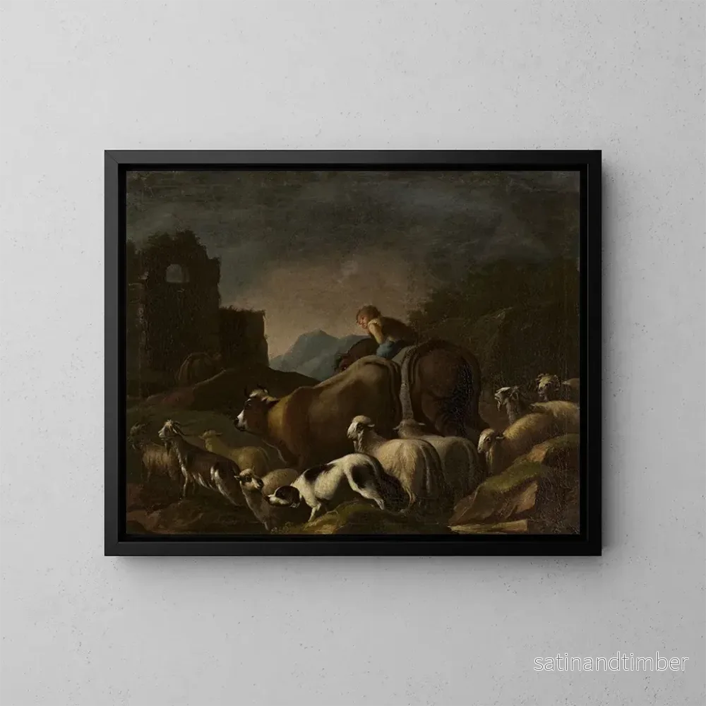 Reproduktion av målningen Vid vassen - Kilian Metzinger