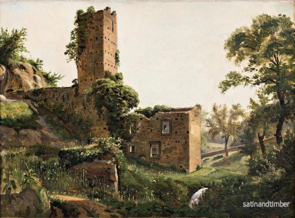 Reproduktion av målningen Landskap med ruiner - Wilhelm Marstrand - Bild 2
