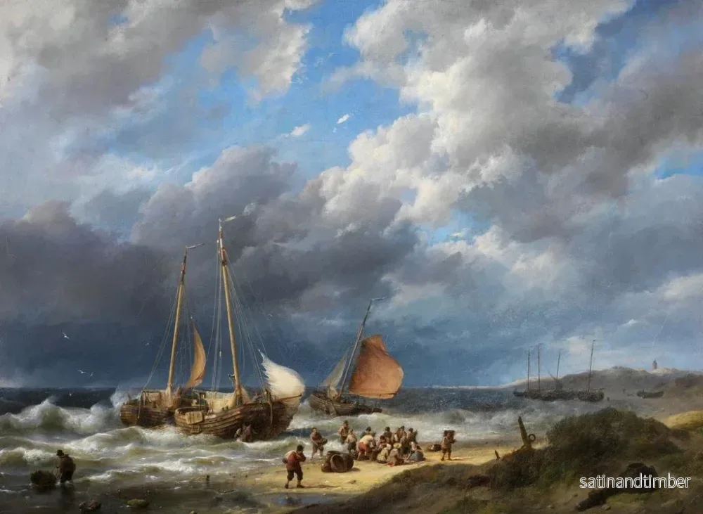 Reproduktion av målningen La prise fraîche - Hermanus Koekkoek l'Ancien - Bild 2