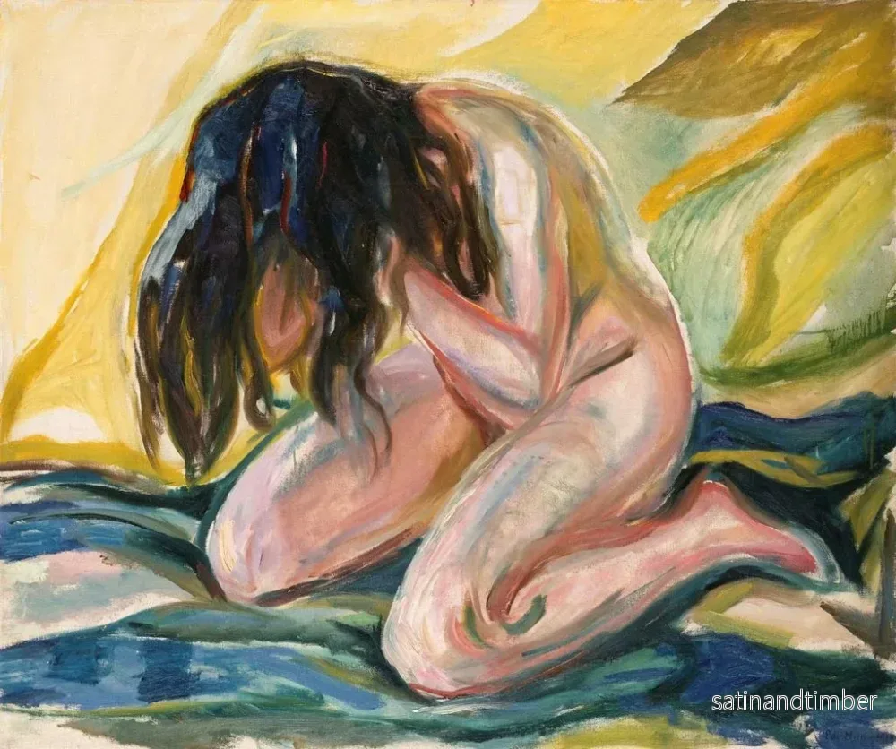 Reproduktion av målningen Nya i tårar - Edvard Munch - Bild 2