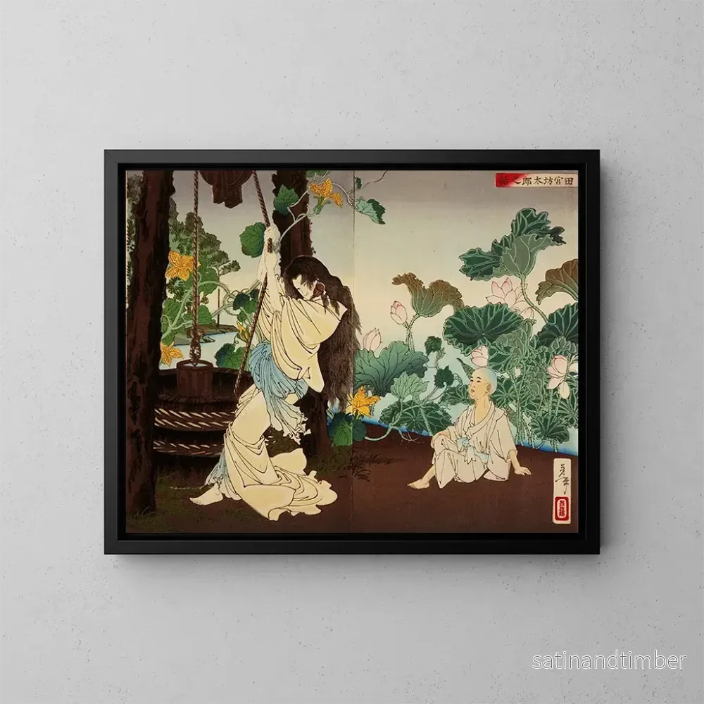 Reproduktion av målningen av Tamiya Btar - Tsukioka Yoshitoshi