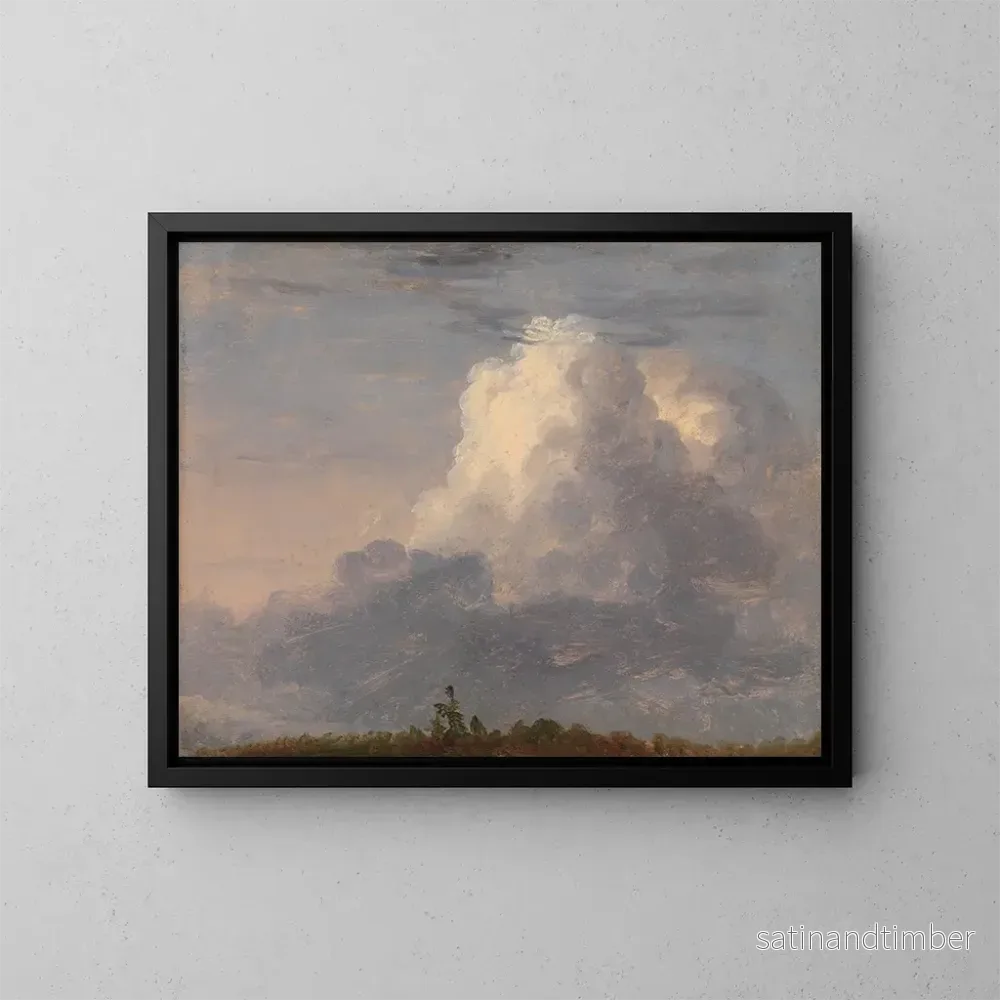 Reproduktion av målningen av moln - Thomas Cole