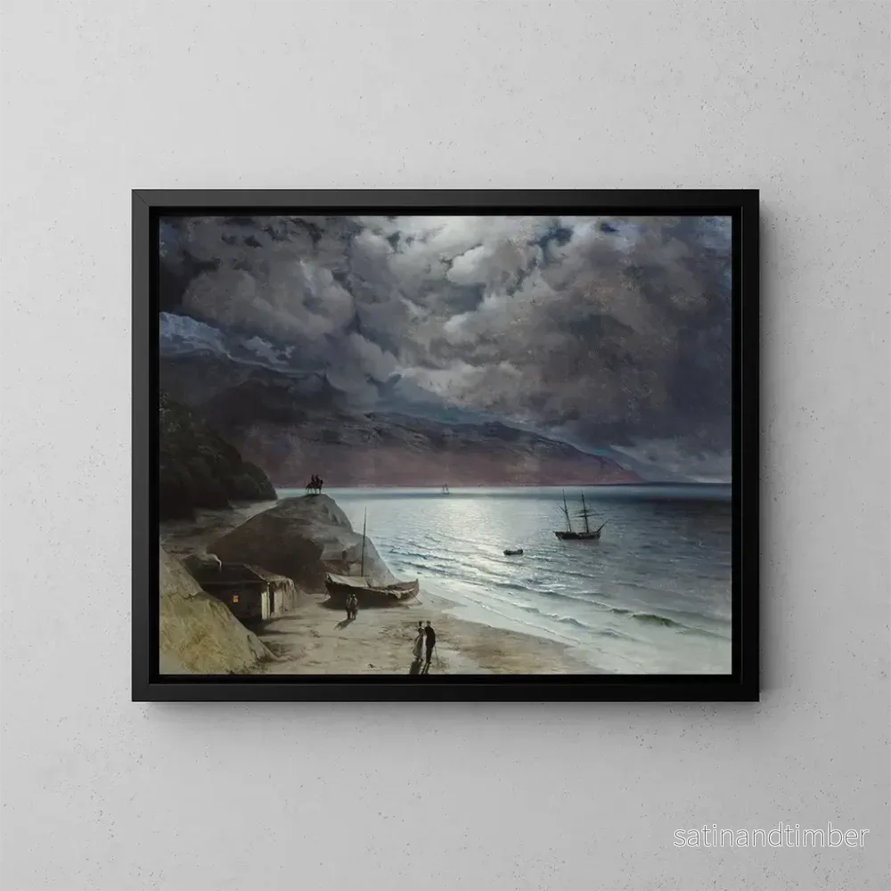 Reproduktion av målningen Natt i Gurzof - Ivan Konstantinovich Aivazovsky