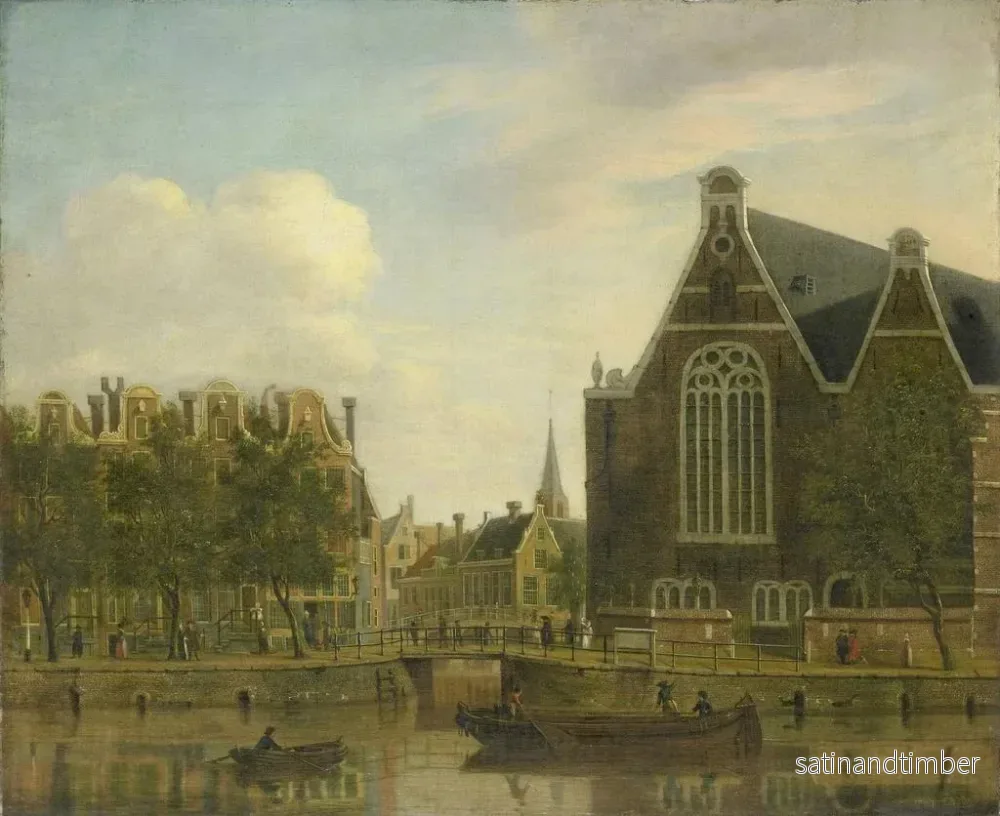 Reproduktion av målningen Den så kallade Boerenverdriet på Spui i Amsterdam - Jan Ekels den äldre - Bild 2