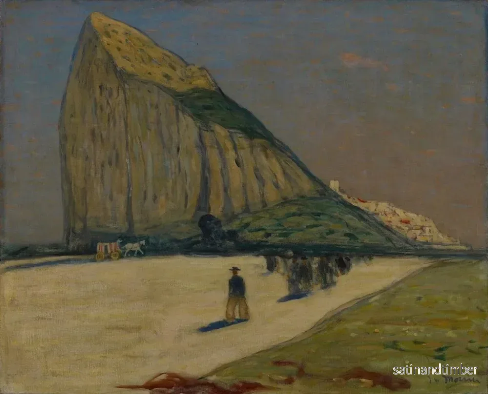 Reproduktion av målningen Gibraltar - James Wilson Morrice - Bild 2