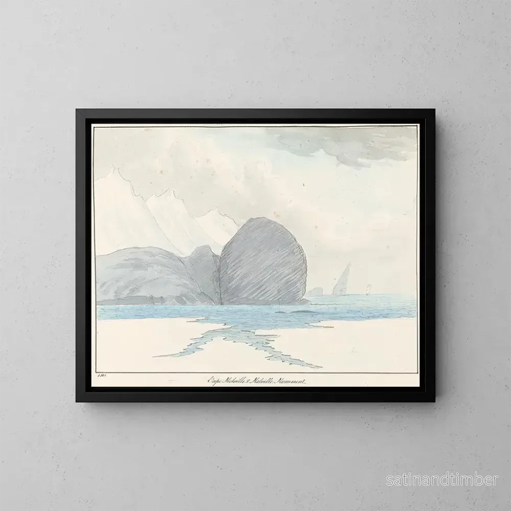 Reproduktion av målningen Monument de Cape Melville - Charles Hamilton Smith
