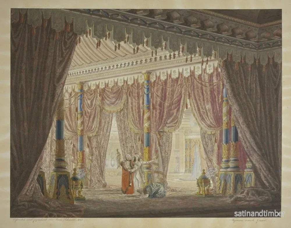 Reproduktion av målningen Salle orientale - Ludwig Daniel Philipp Schmidt - Bild 2