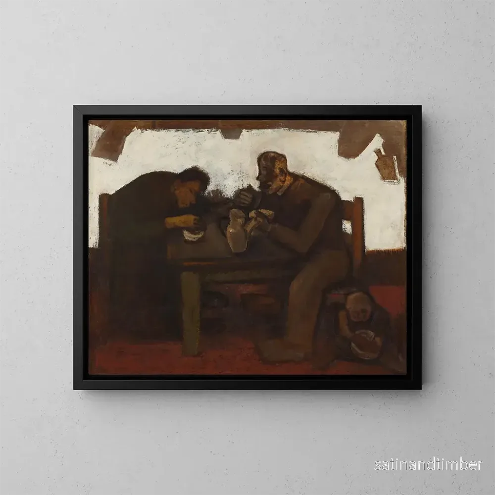 Reproduktion av målningen Le pain quotidien – Constant Permeke Reproduktion av målningen Le pain quotidien – Constant Permeke