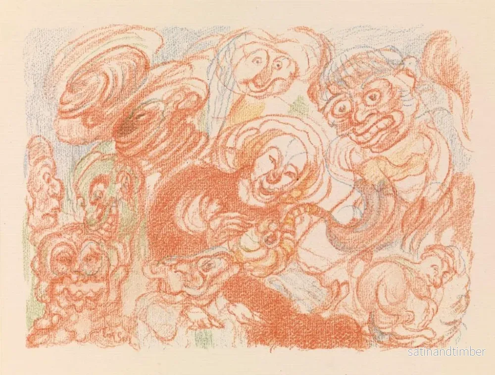 Reproduktion av målningen La Sainte Famille - James Ensor - Bild 2