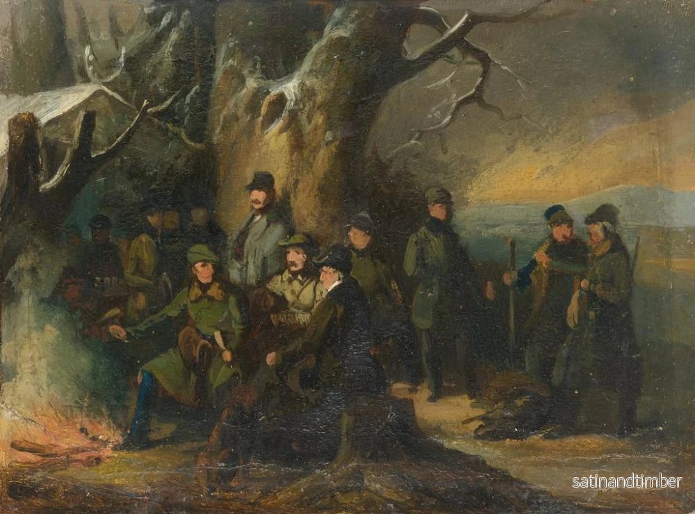 Reproduktion av målningen Jakt stor-ducale - Johann Baptist Kirner - Bild 2