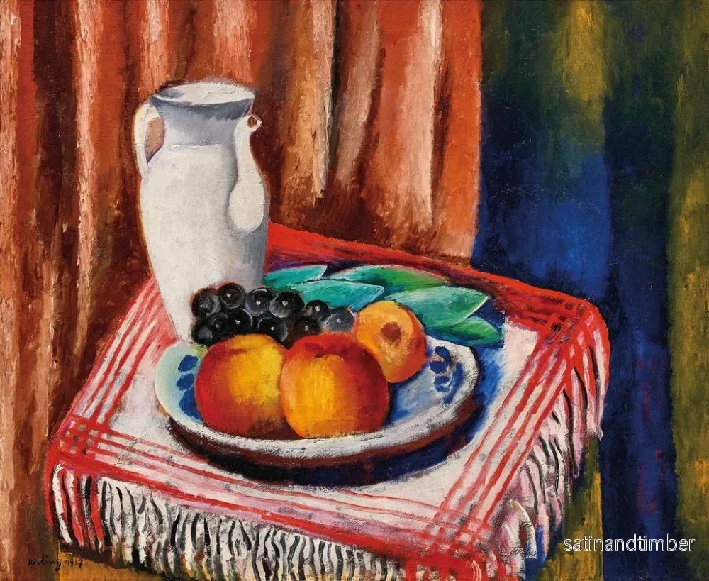 Reproduktion av målningen Naturtavla - Moïse Kisling - Bild 2