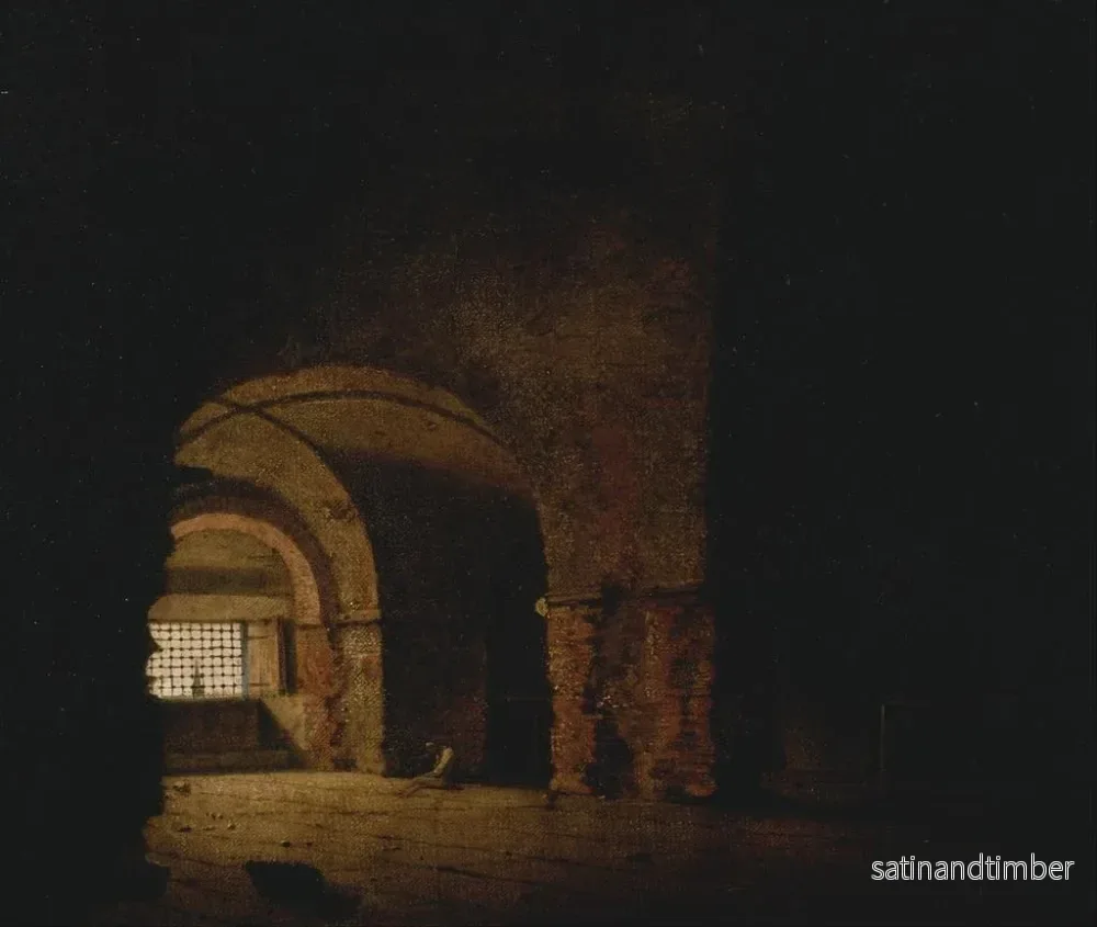 Reproduktion av målningen Le Prisonnier - Joseph Wright de Derby - Bild 2