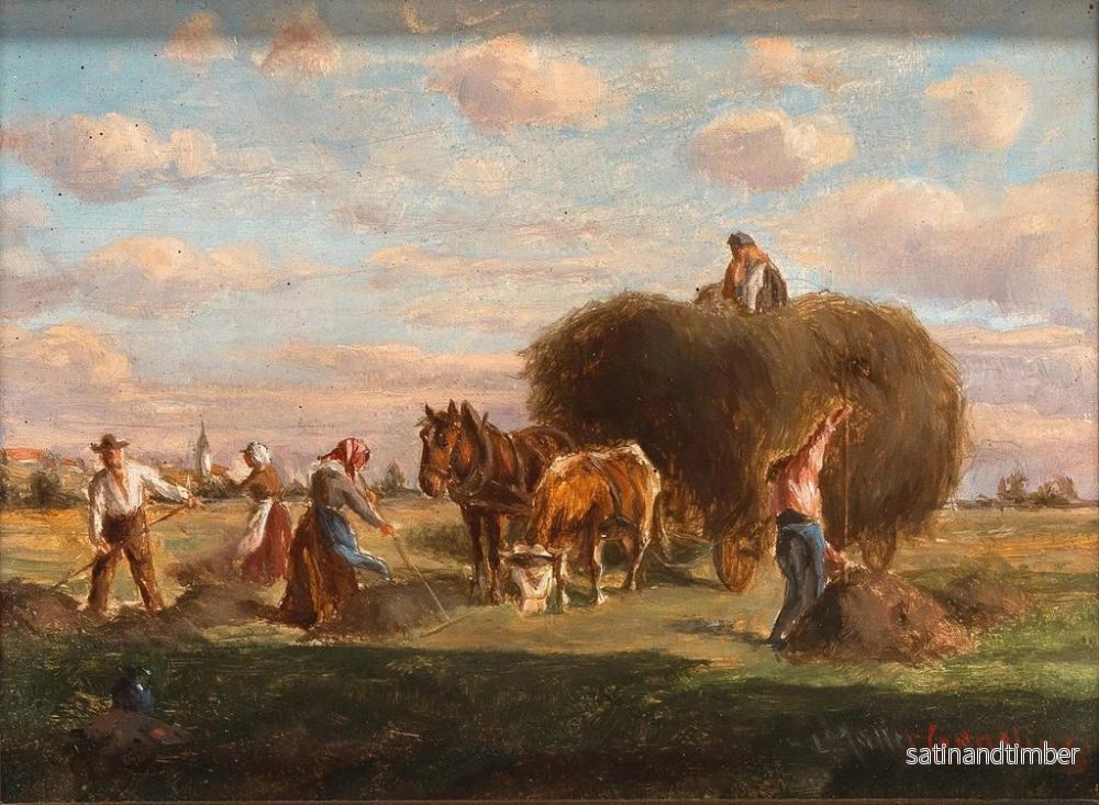 Reproduktion av målningen Fauchage - Ludwig Müller-Cornelius - Bild 2