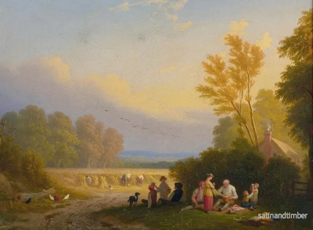 Reproduktion av målningen Les Quatre Saisons 2 - John Anthony Puller - Bild 2