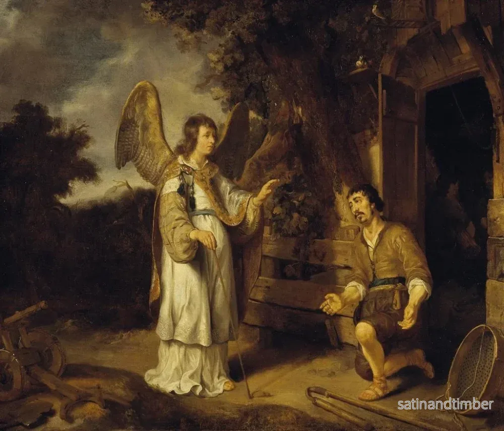 Reproduktion av målningen L'Ange et Gédéon - Gerbrand van den Eeckhout - Bild 2