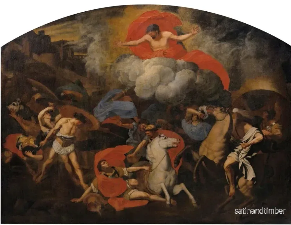Reproduktion av målningen av Conversion de saint Paul - Bertholet Flémalle - Bild 2