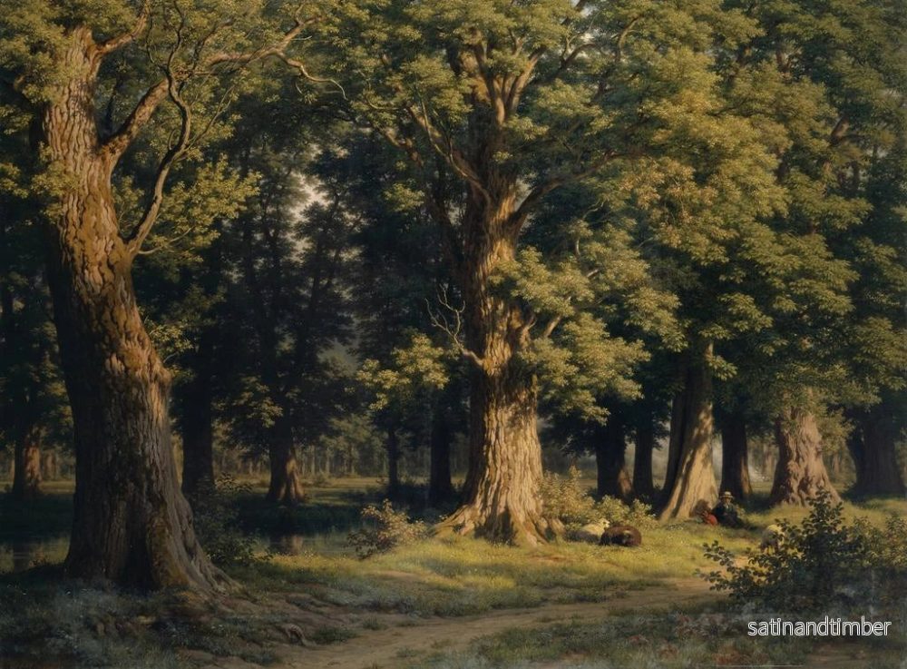 Reproduktion av målningen Bosquet nära Lucerne - Robert Zünd - Bild 2