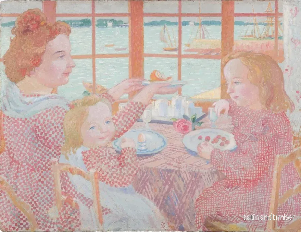 Reproduktion av målningen Frukost - Maurice Denis - Bild 2