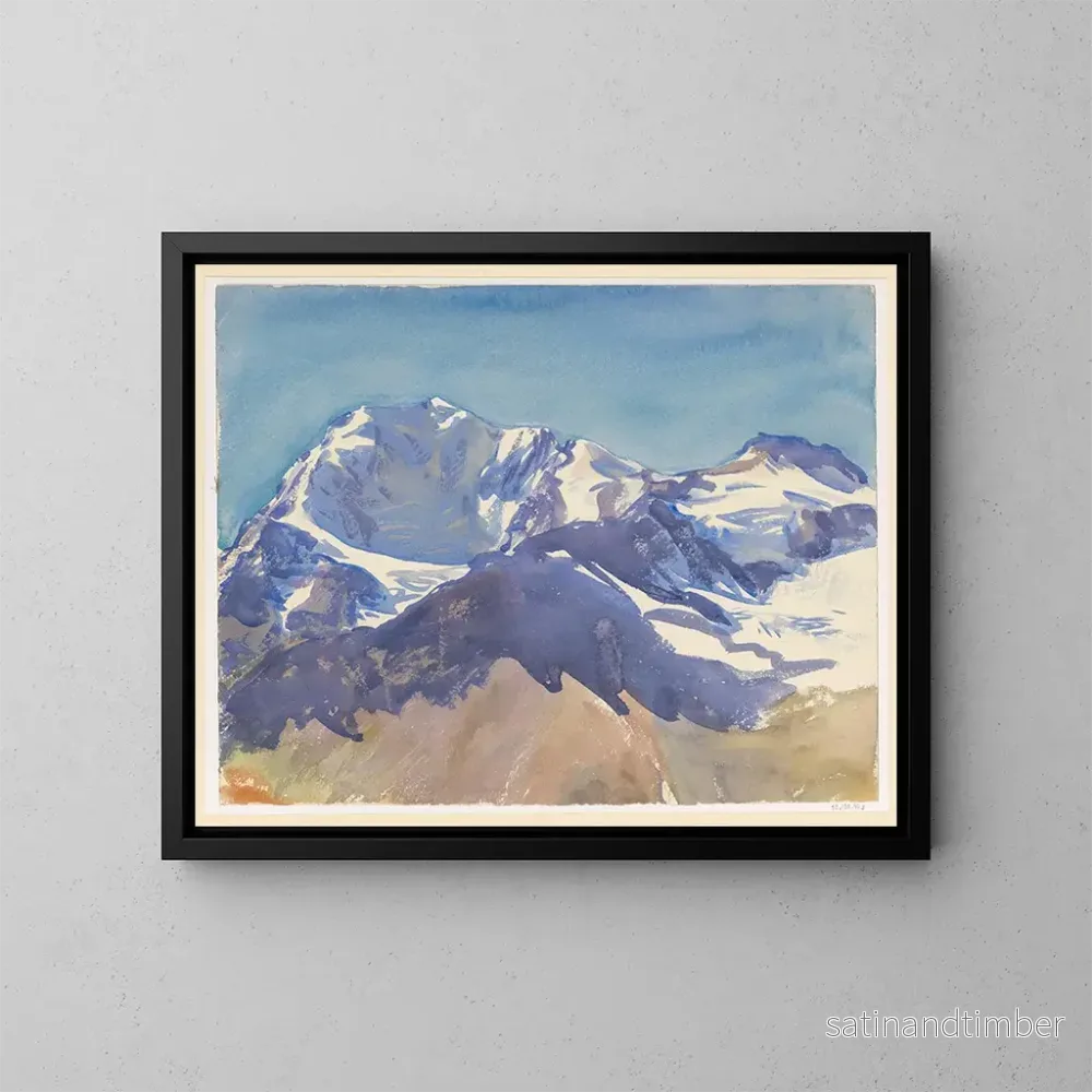 Reproduktion av målningen Snö - John Singer Sargent