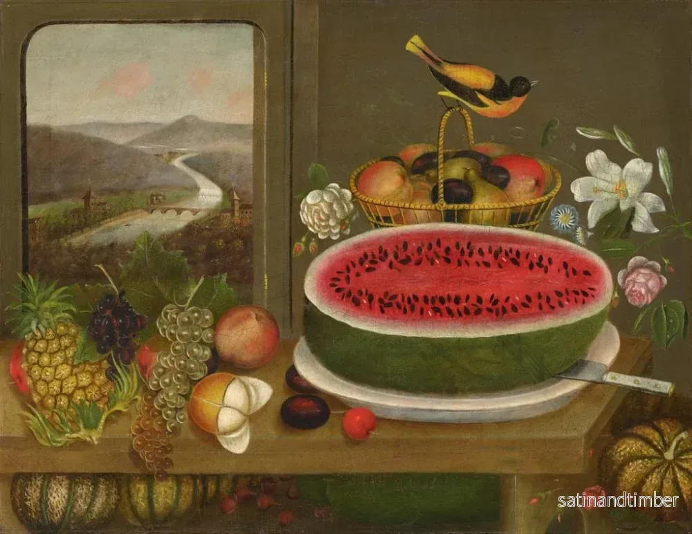 Reproduktion av målningen Frukt och Baltimore Orioles - Vassily Kandinsky - Bild 2