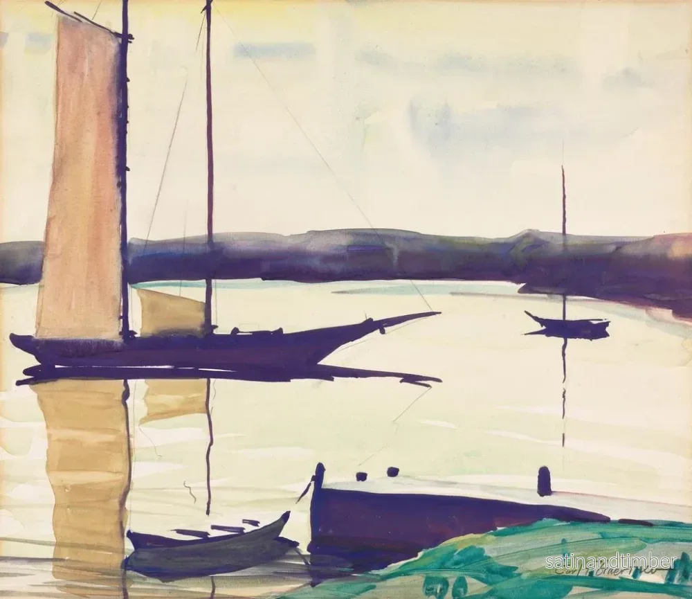 Reproduktion av målningen Le port - Carl Gaertner - Bild 2