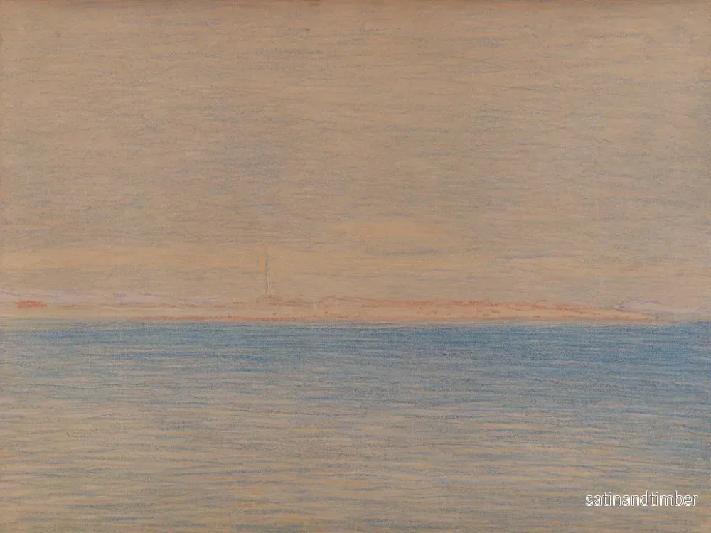 Reproduktion av målningen Marque de navigation - Karl Nordström - Bild 2