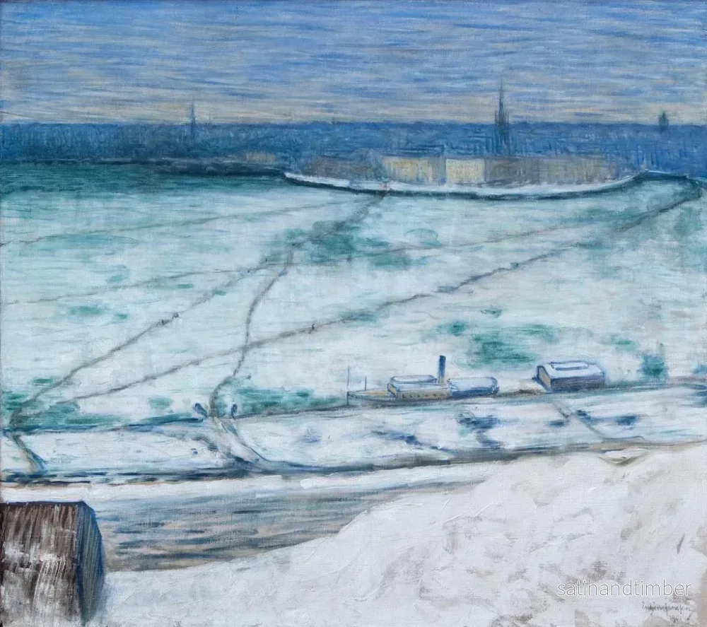 Reproduktion av målningen Raccourcis - Eugène Jansson - Bild 2