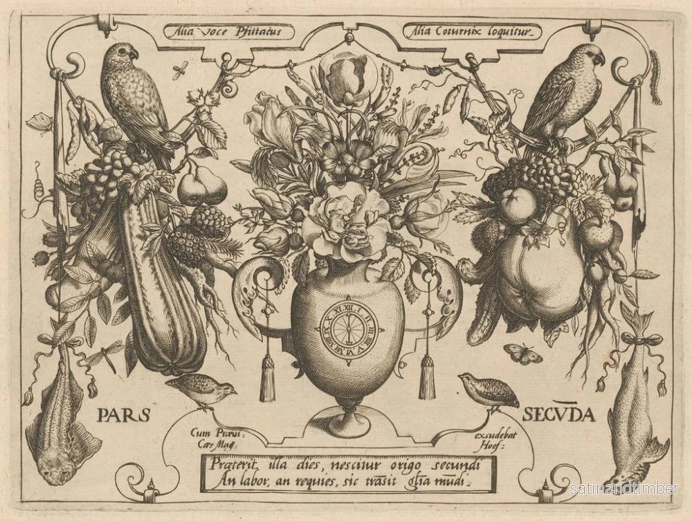 Reproduktion av målningen av arketyp och studier av fadern Georgius Hoefnagel Pl25 - Joris Hoefnagel - Bild 2