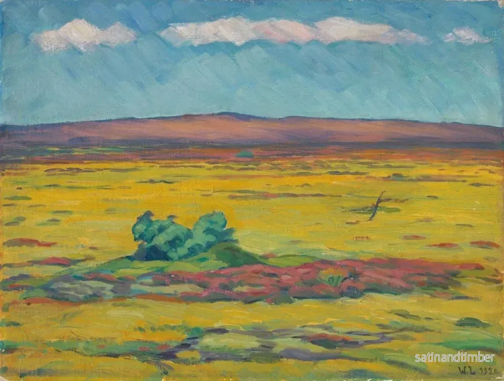 Reproduktion av målningen Dre Heide - Wilhelm Laage - Bild 2