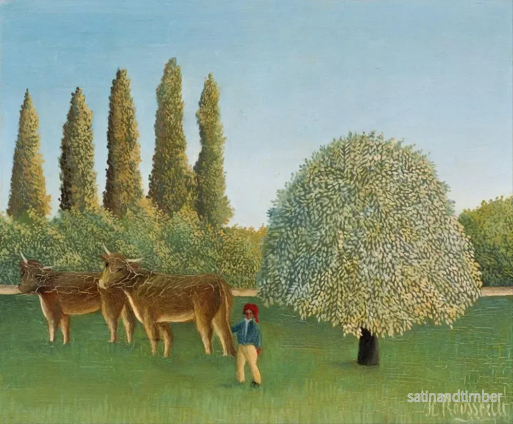 Reproduktion av målningen Prairie - Henri Rousseau - Bild 2